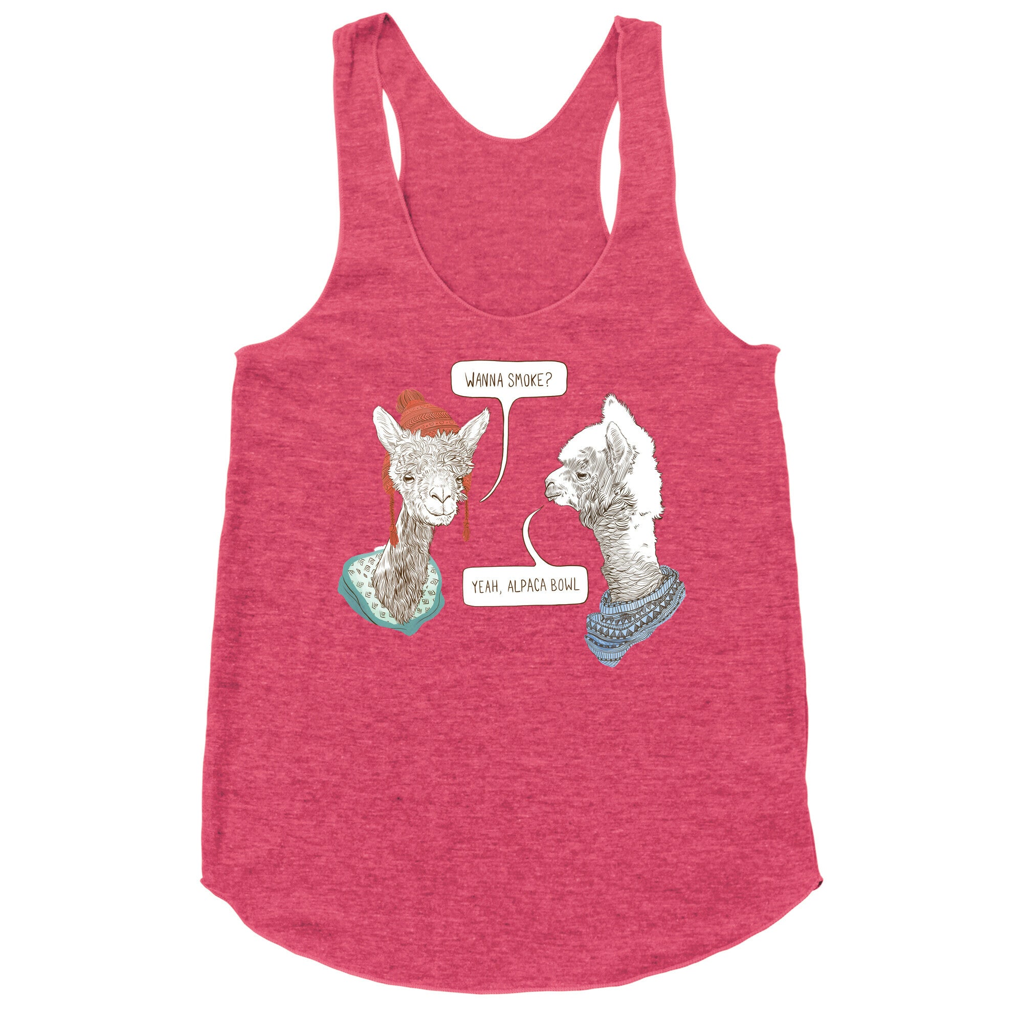 Alpaca Bowl Racerback Tank