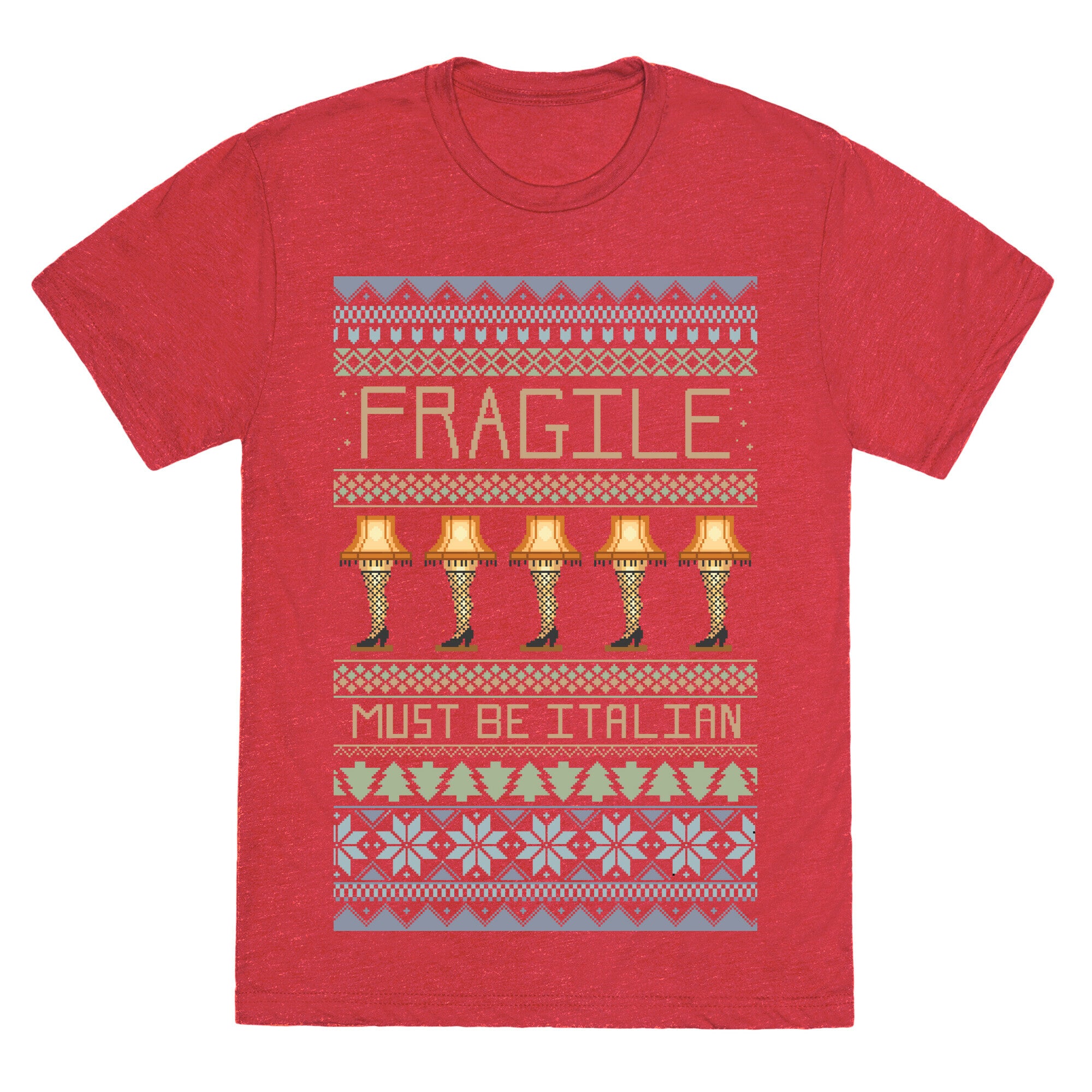A Major Award Ugly Sweater Unisex Triblend Tee