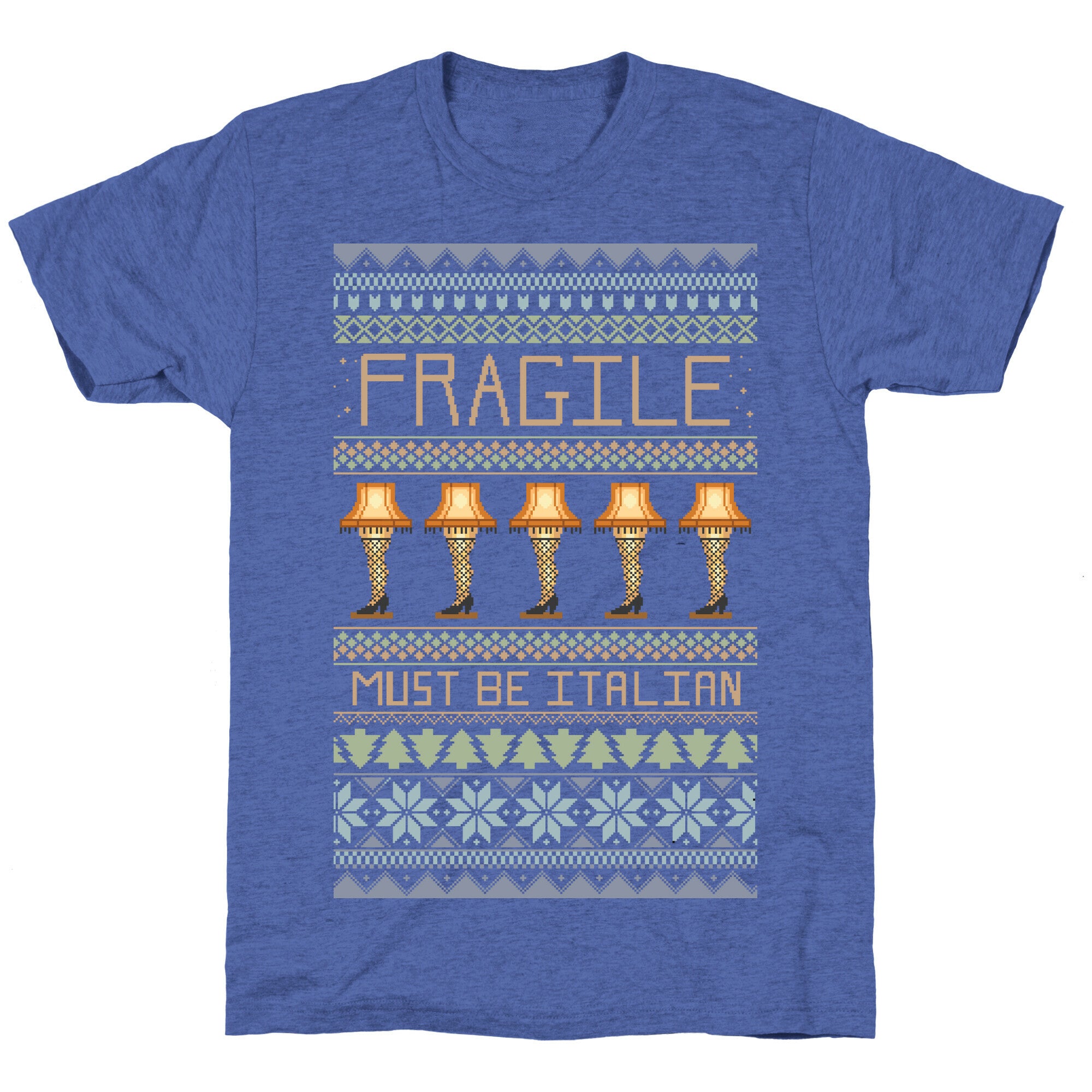 A Major Award Ugly Sweater Unisex Triblend Tee