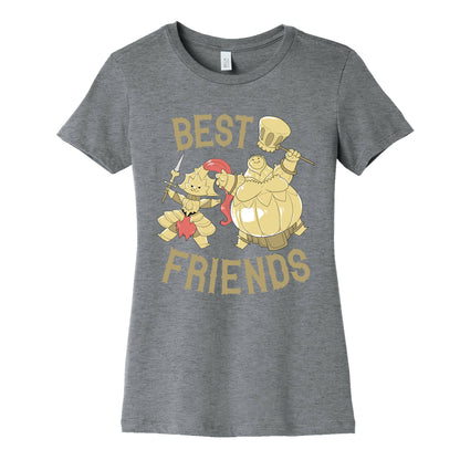 Best Friends Ornstein and Smough Women's Cotton Tee