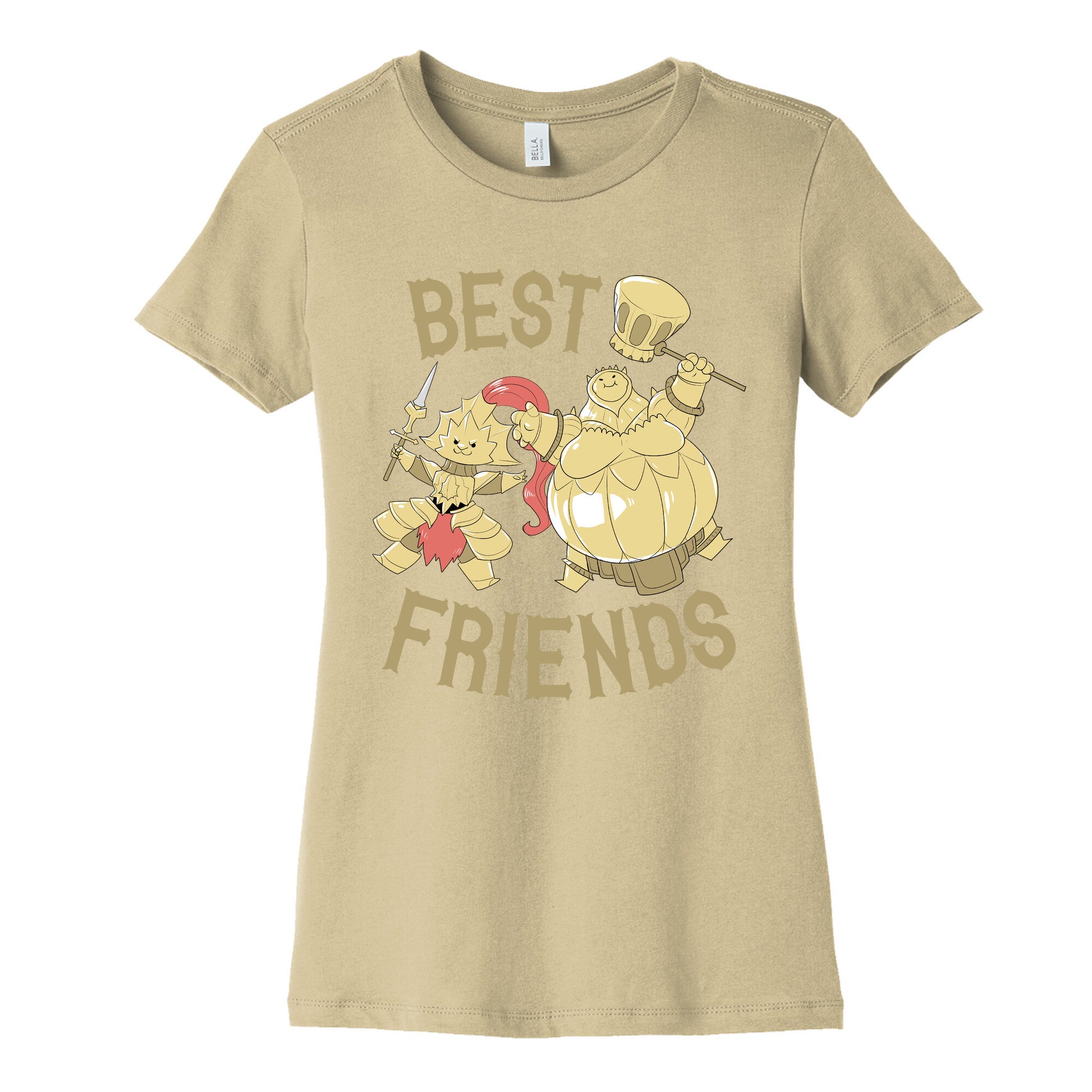 Best Friends Ornstein and Smough Women's Cotton Tee