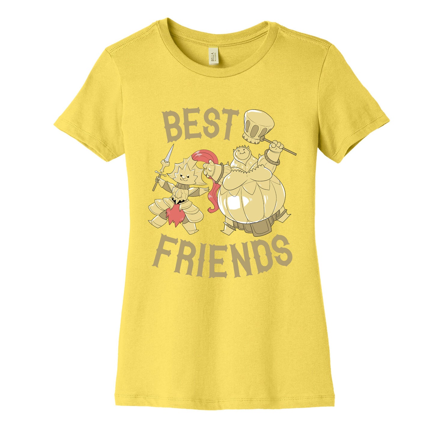 Best Friends Ornstein and Smough Women's Cotton Tee