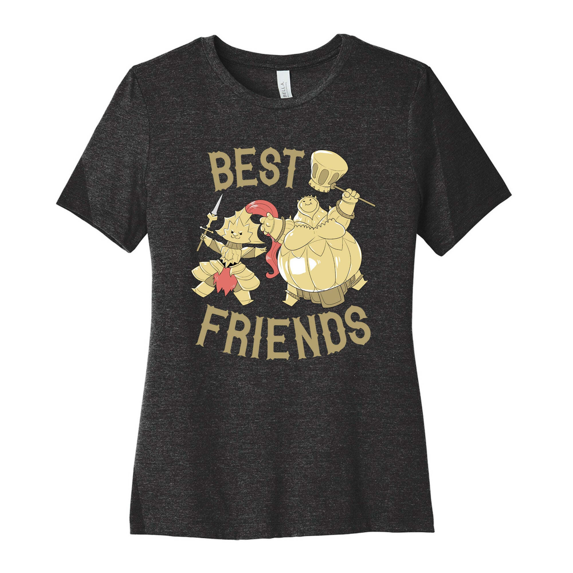 Best Friends Ornstein and Smough Women's Cotton Tee