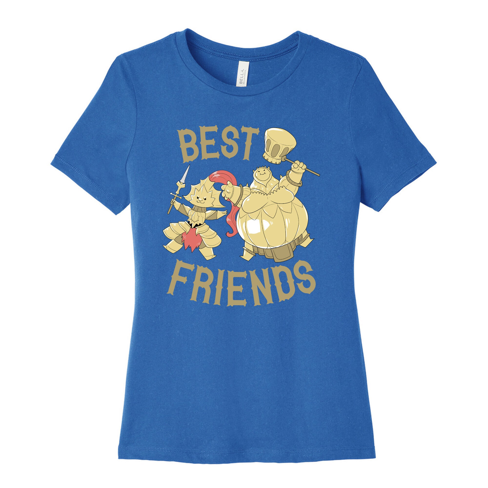Best Friends Ornstein and Smough Women's Cotton Tee