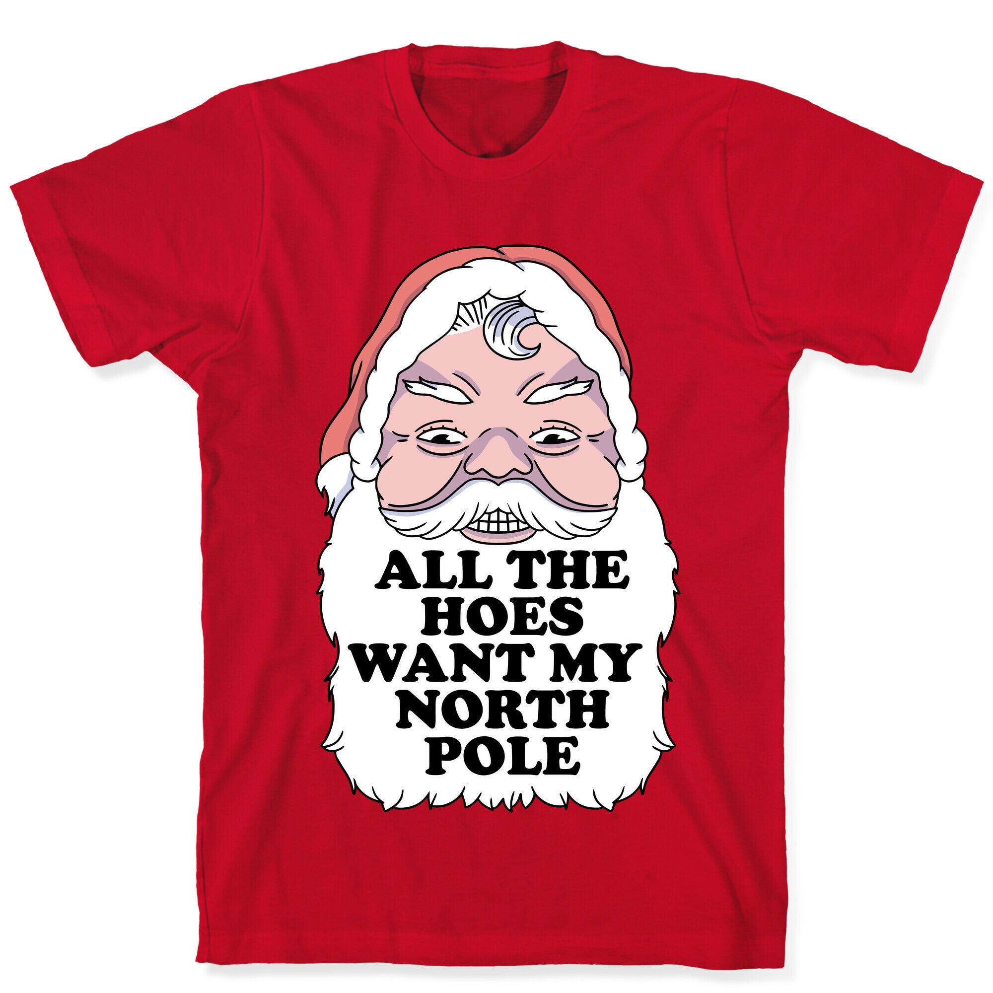 All The Hoes Want My North Pole T-Shirt
