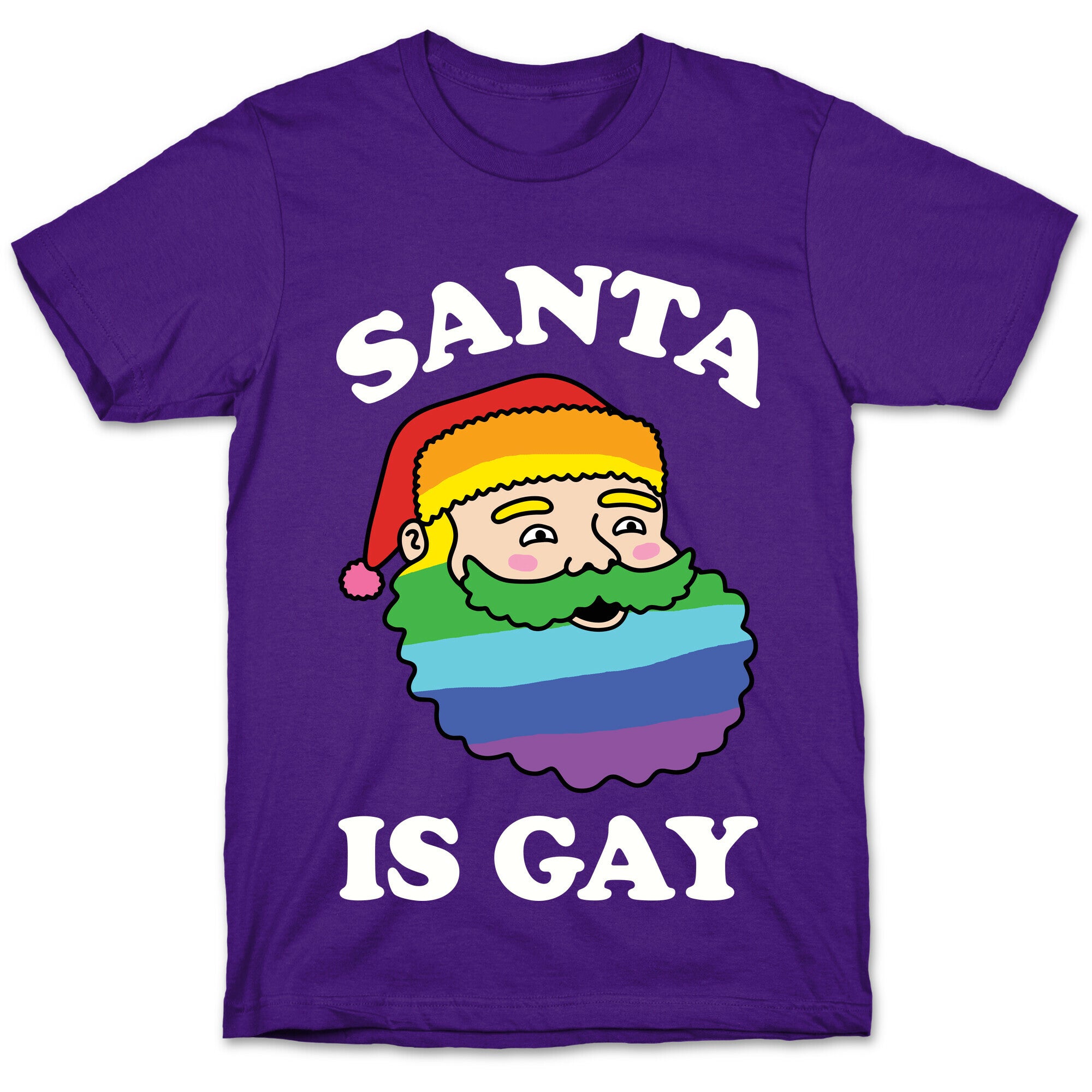 Santa Is Gay Christmas T-Shirt