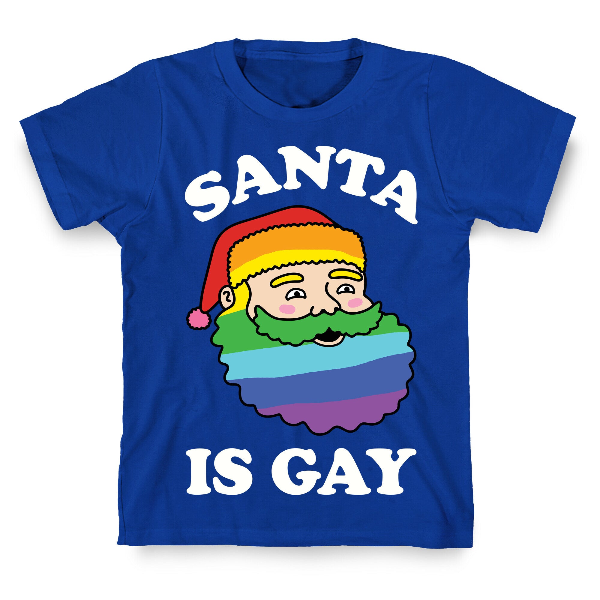 Santa Is Gay Christmas T-Shirt