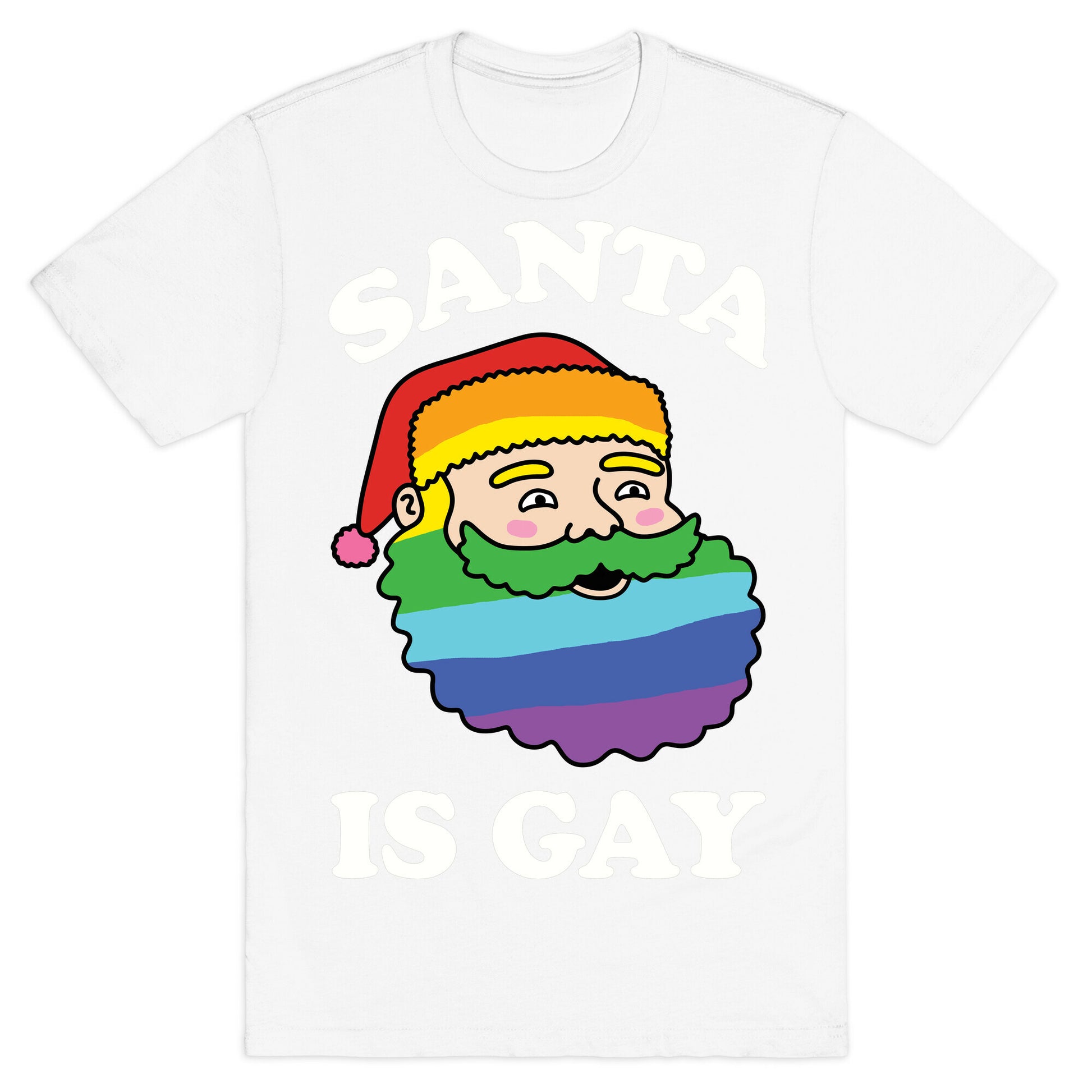 Santa Is Gay Christmas T-Shirt