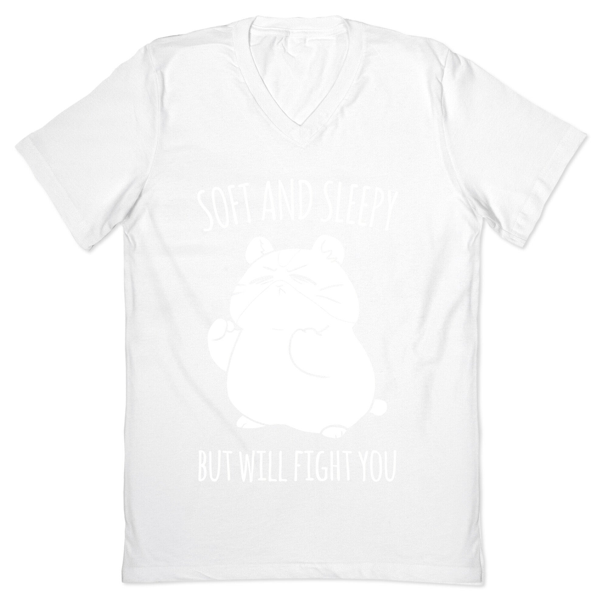 Soft and Sleepy, But Will Fight You Hamster V-Neck