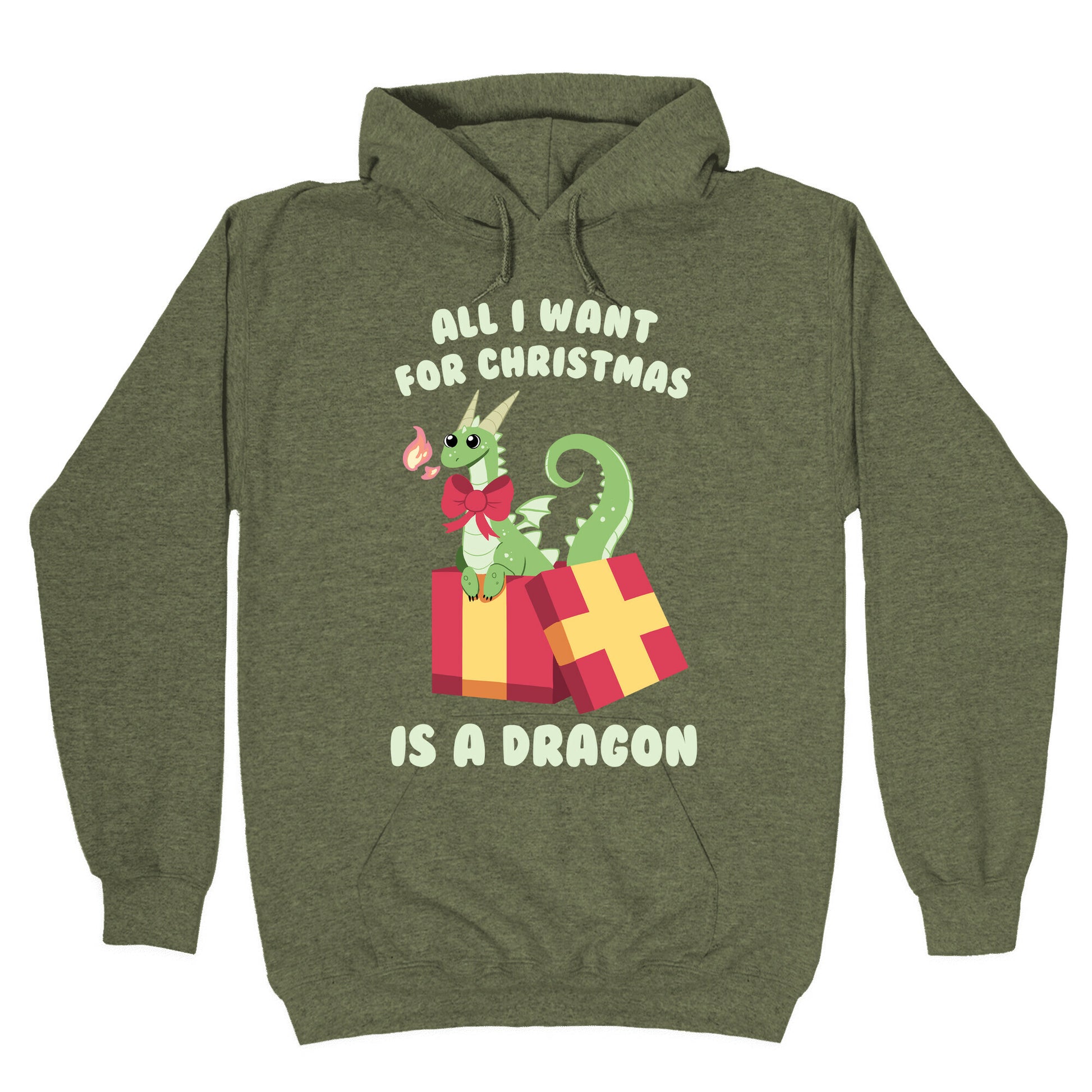 All I Want For Christmas Is A Dragon Hoodie
