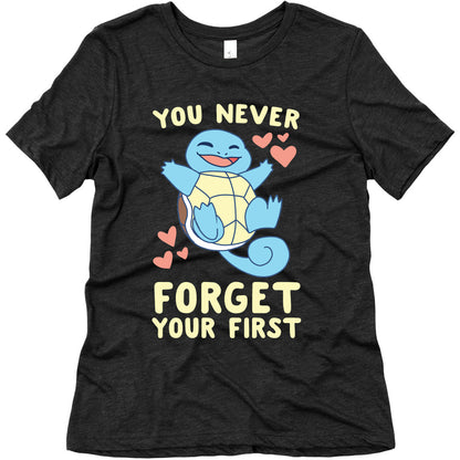 You Never Forget Your First - Squirtle Women's Triblend Tee