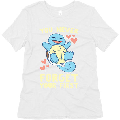 You Never Forget Your First - Squirtle Women's Triblend Tee