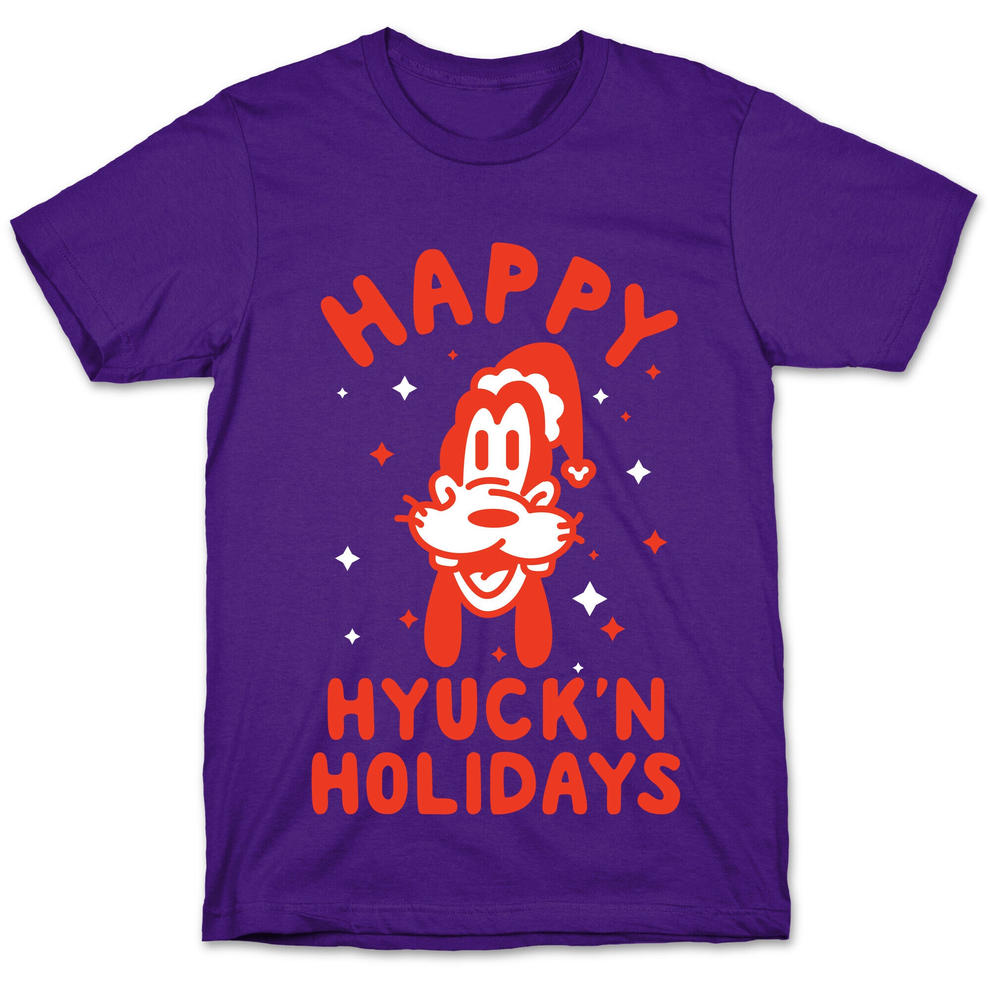 Happy Hyuck'N Holidays Goofy Parody T-Shirt