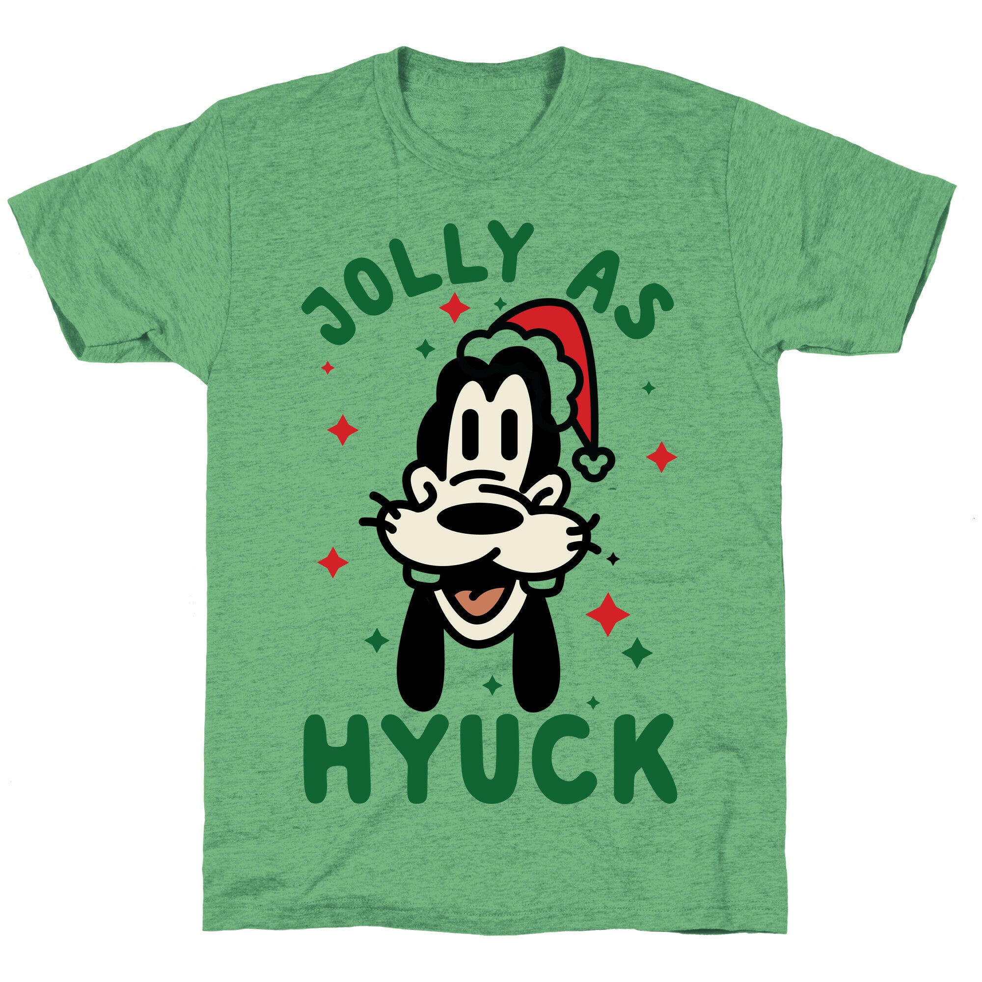 Jolly As Hyuck Goofy Parody Unisex Triblend Tee