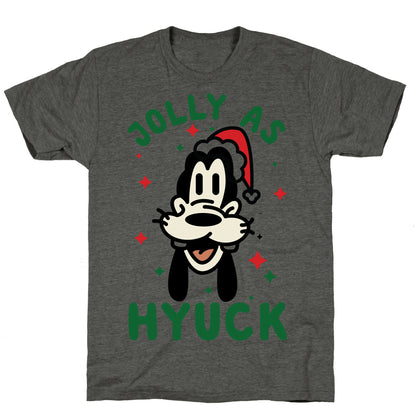 Jolly As Hyuck Goofy Parody Unisex Triblend Tee