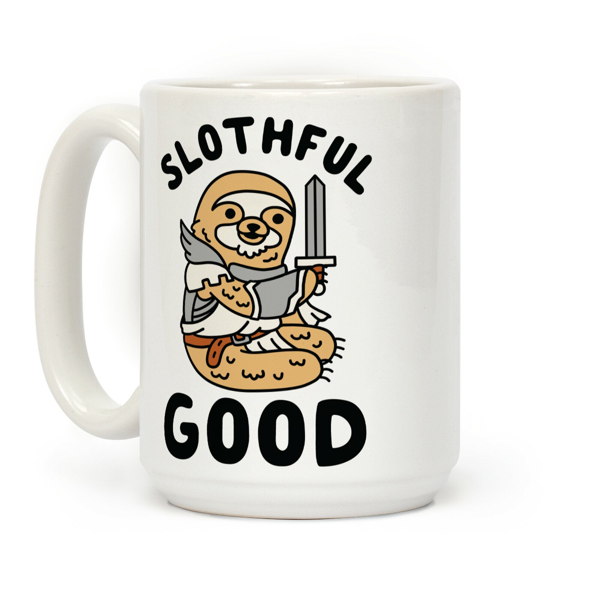 Slothful Good Sloth Paladin Coffee Mug