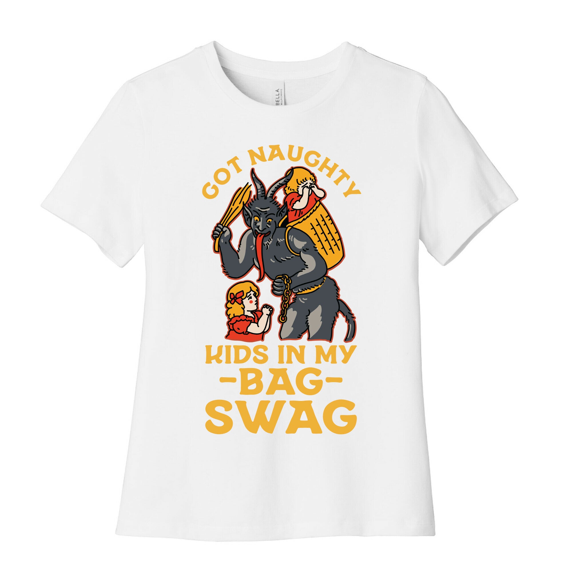 Got Naughty Kids In My Bag Swag Women's Cotton Tee