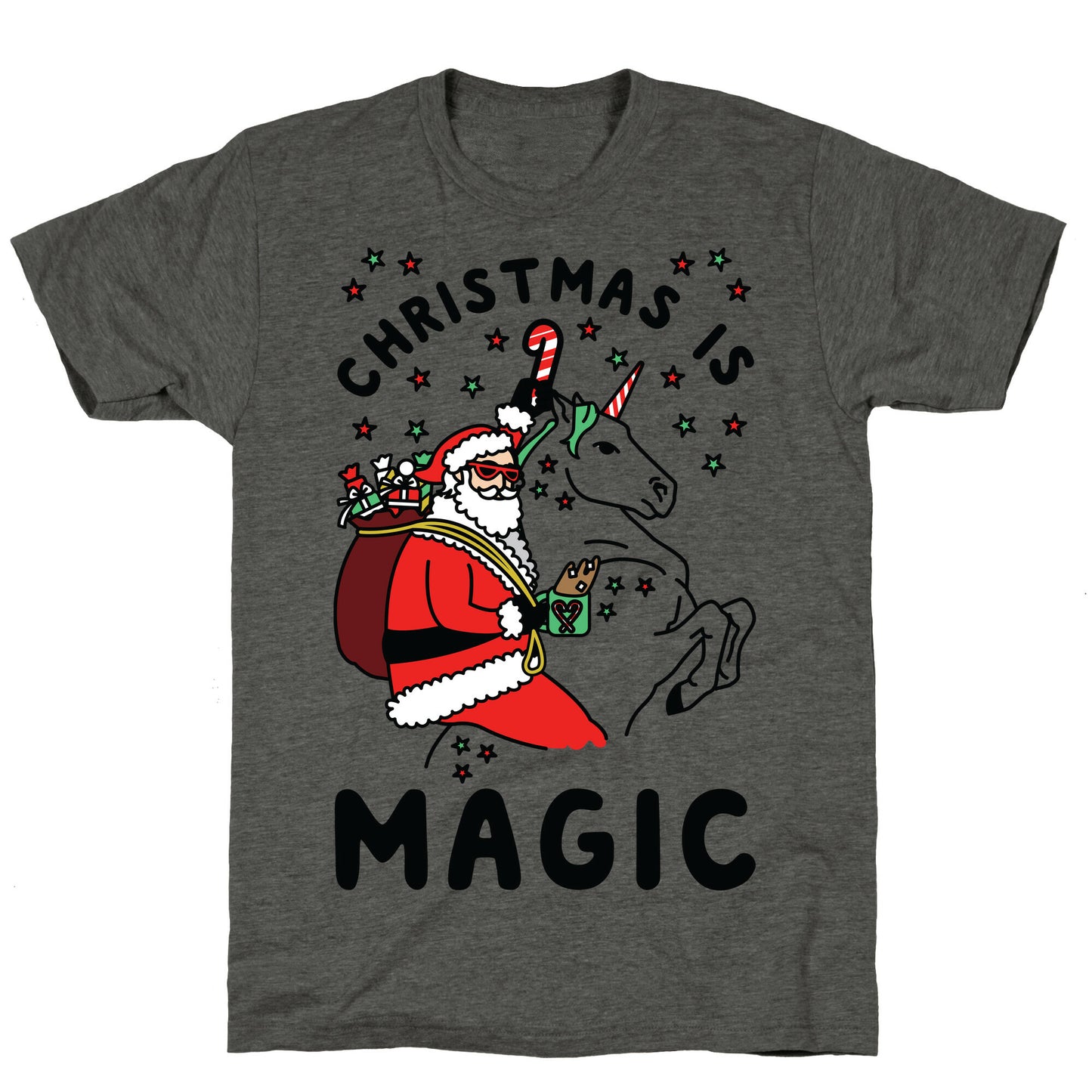 Christmas is Magic Unisex Triblend Tee