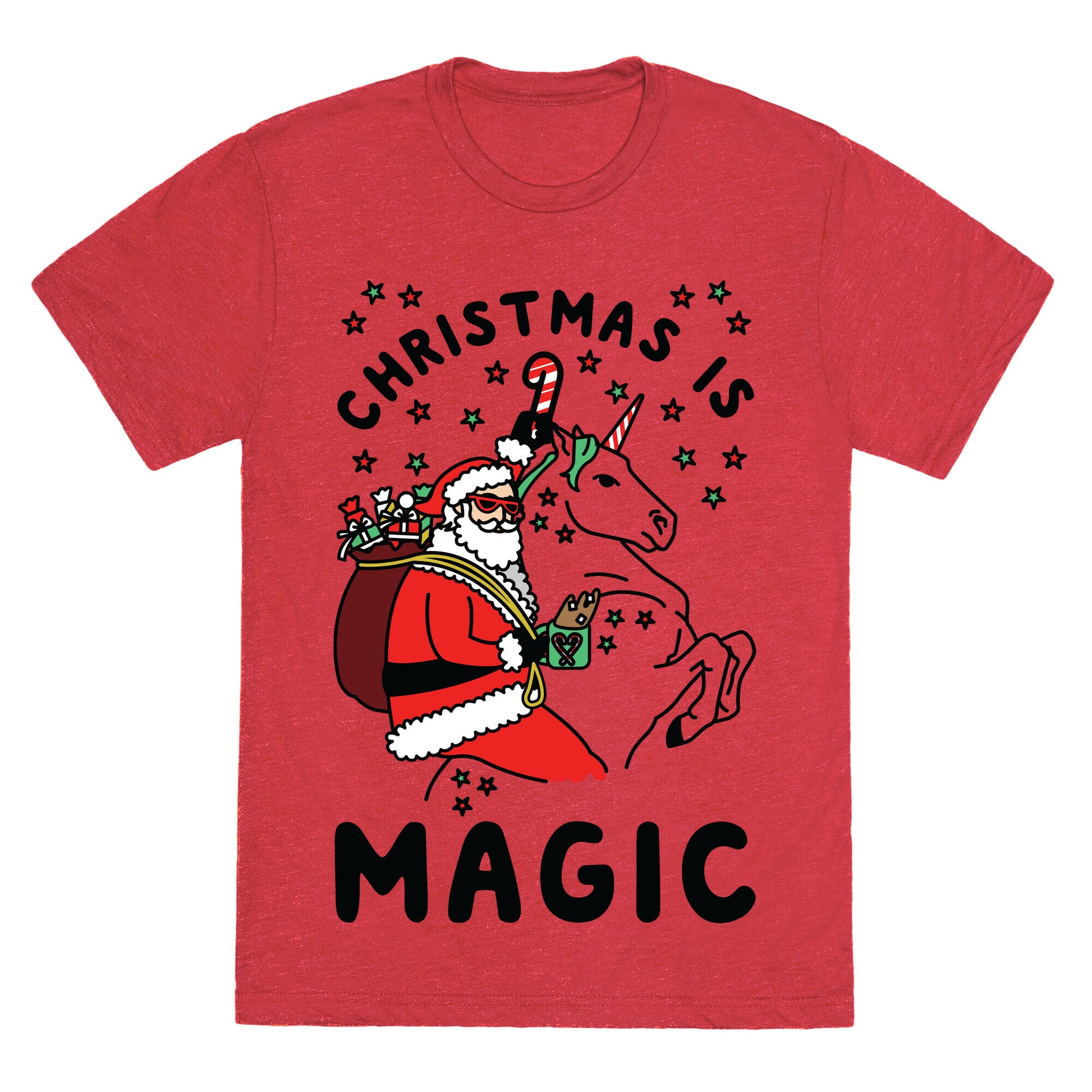 Christmas is Magic Unisex Triblend Tee