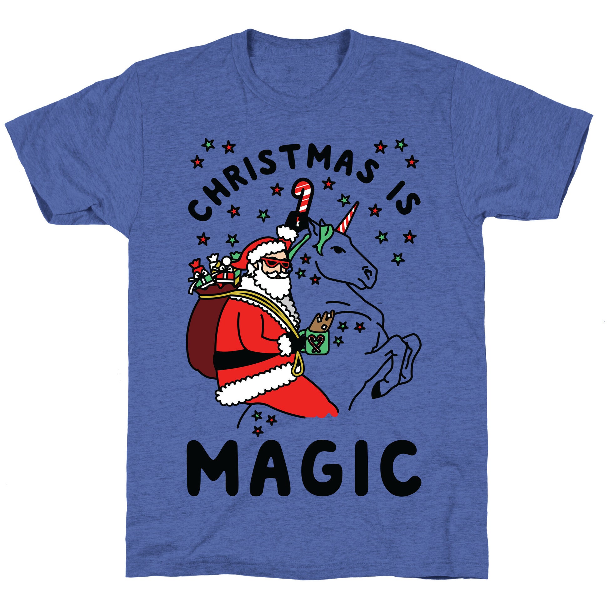 Christmas is Magic Unisex Triblend Tee