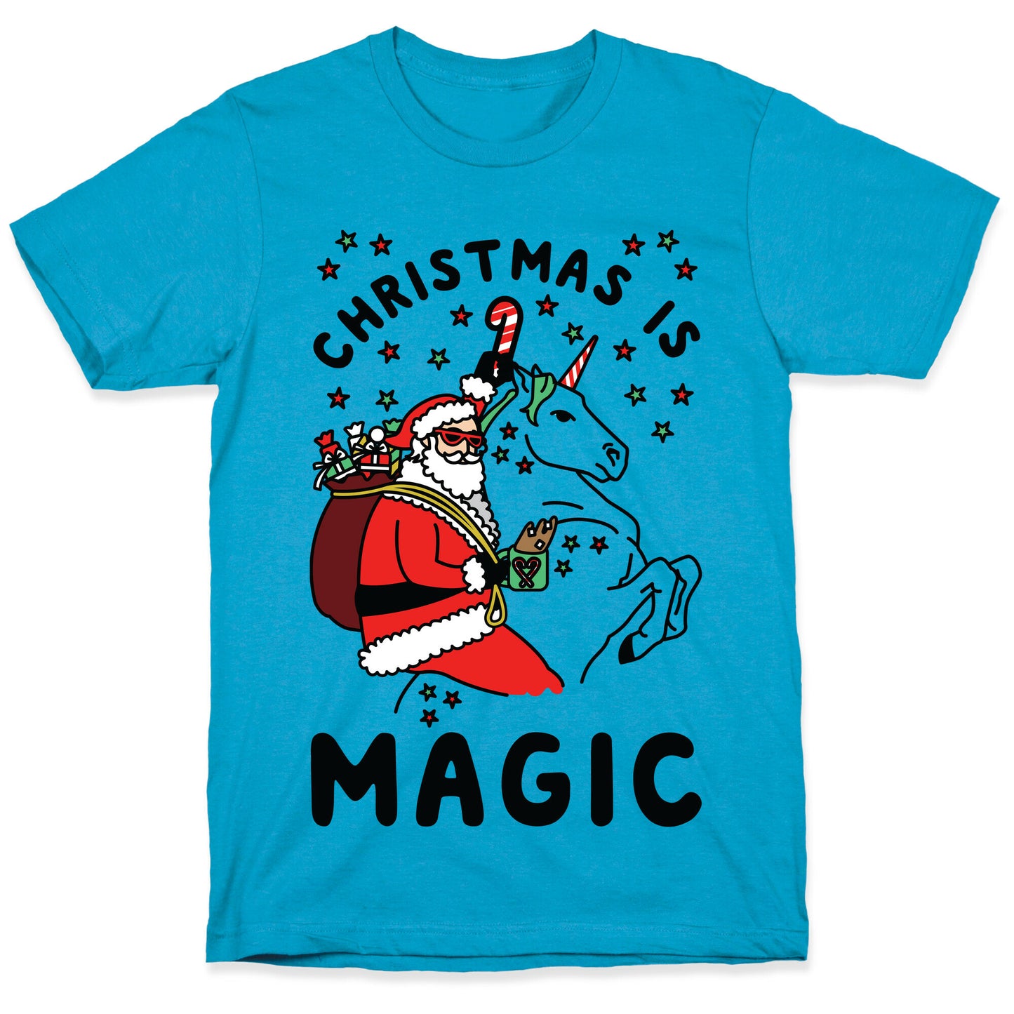 Christmas is Magic Unisex Triblend Tee