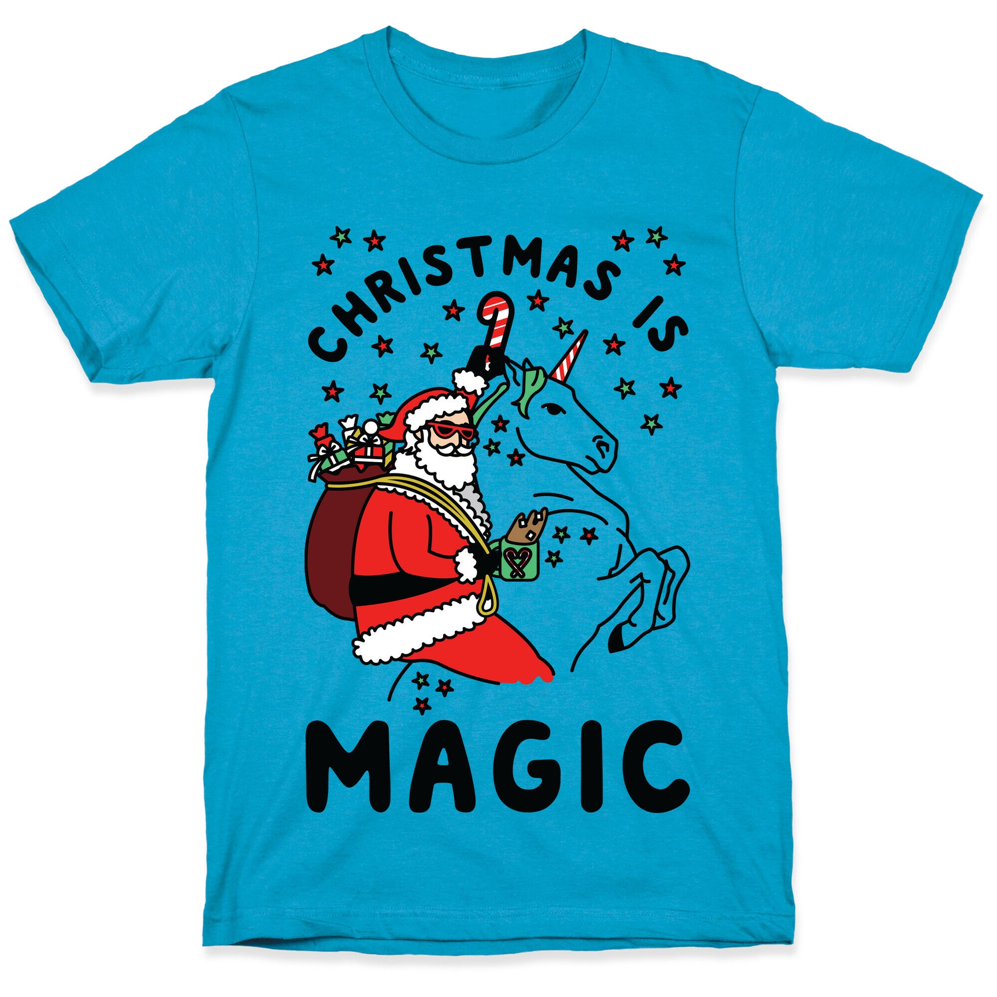 Christmas is Magic Unisex Triblend Tee