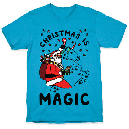 Christmas is Magic Unisex Triblend Tee