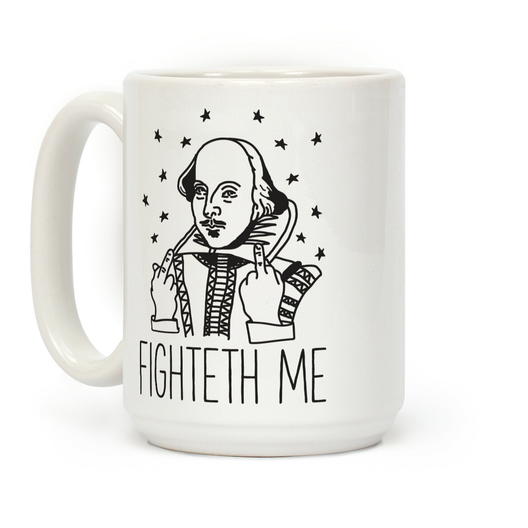 Fighteth Me Shakespeare Coffee Mug
