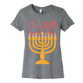 It's Lit Menorah Women's Cotton Tee
