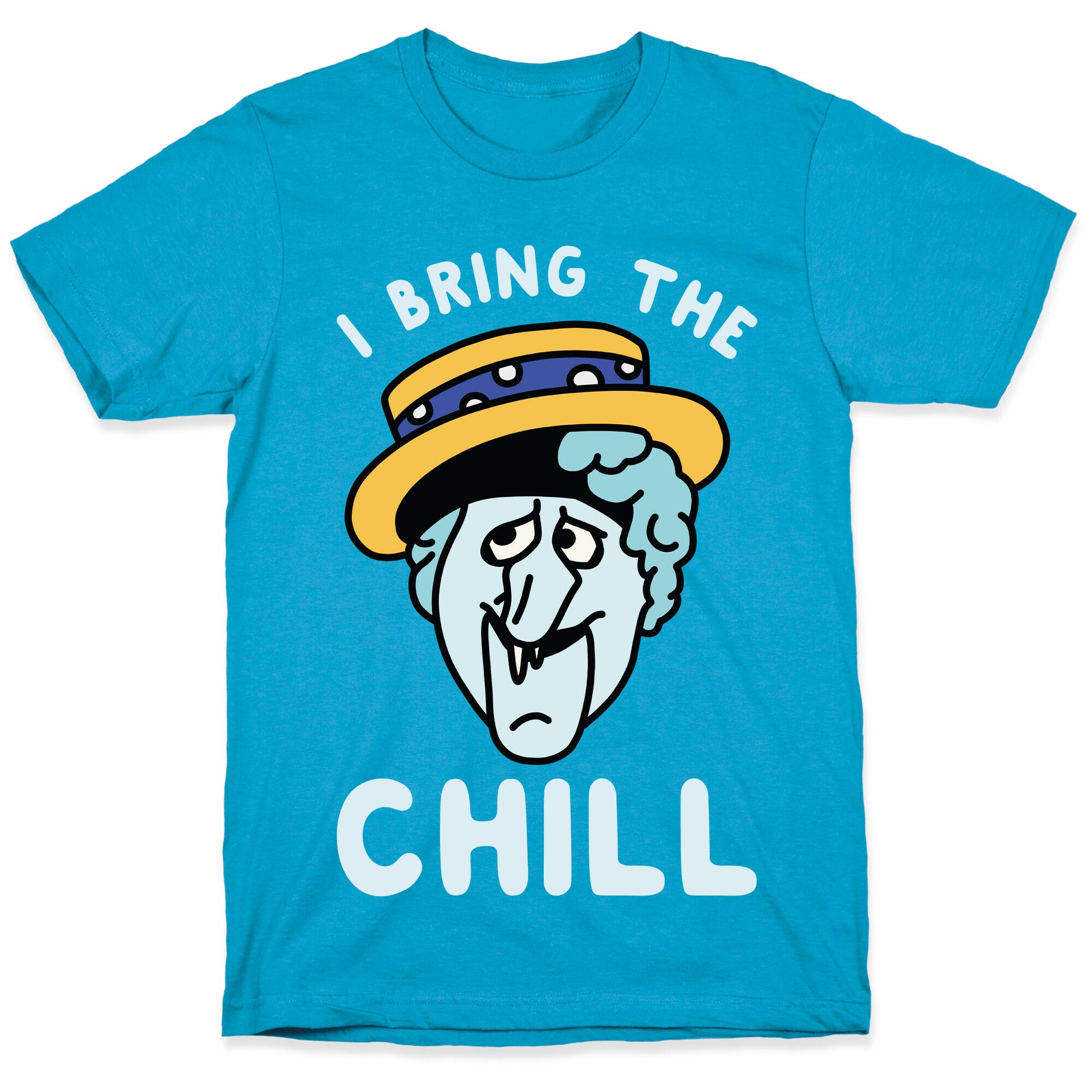 I Bring The Chill Snow Miser Unisex Triblend Tee