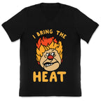 I Bring the Heat Heat Miser V-Neck