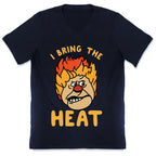 I Bring the Heat Heat Miser V-Neck