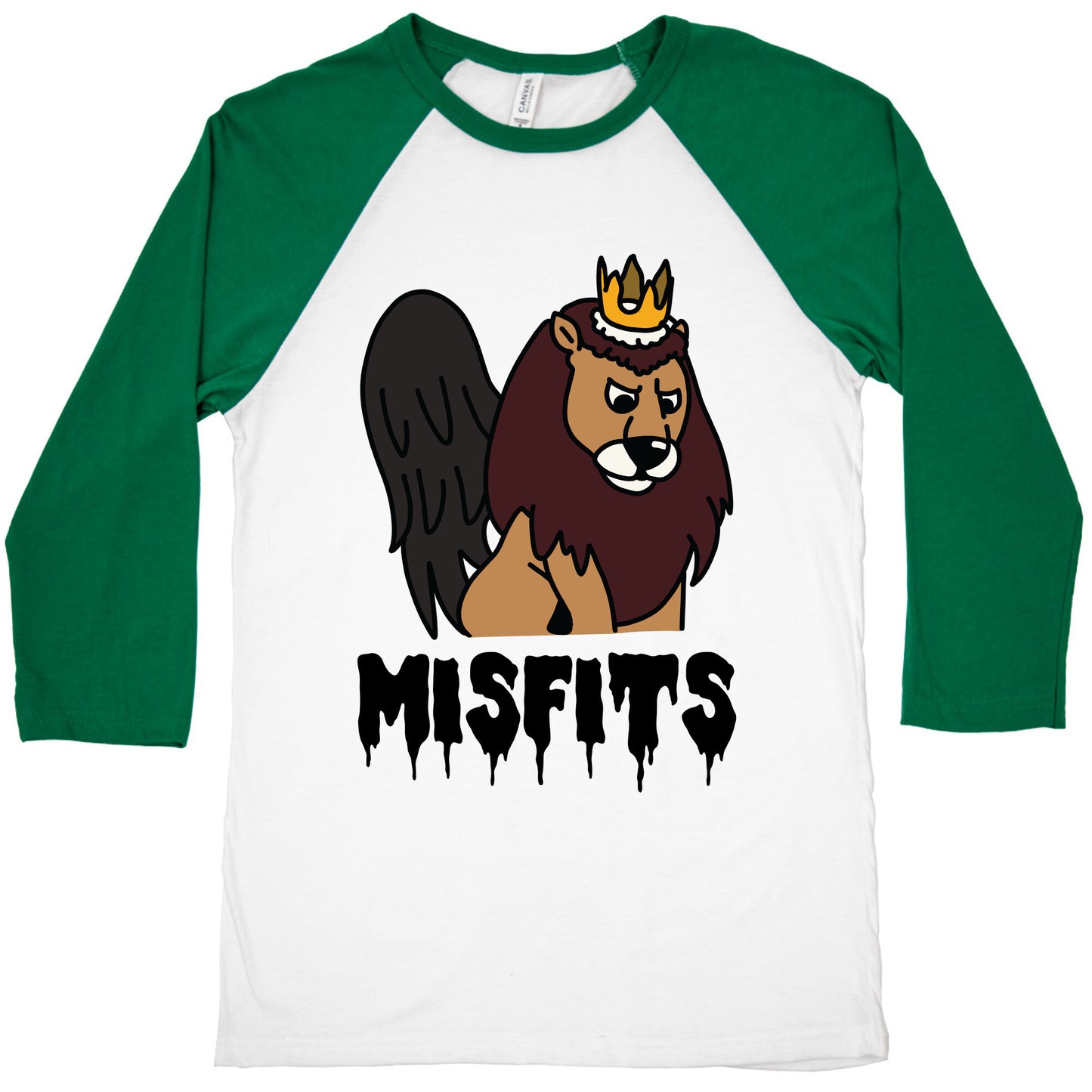 Misfits Moonracer Baseball Tee