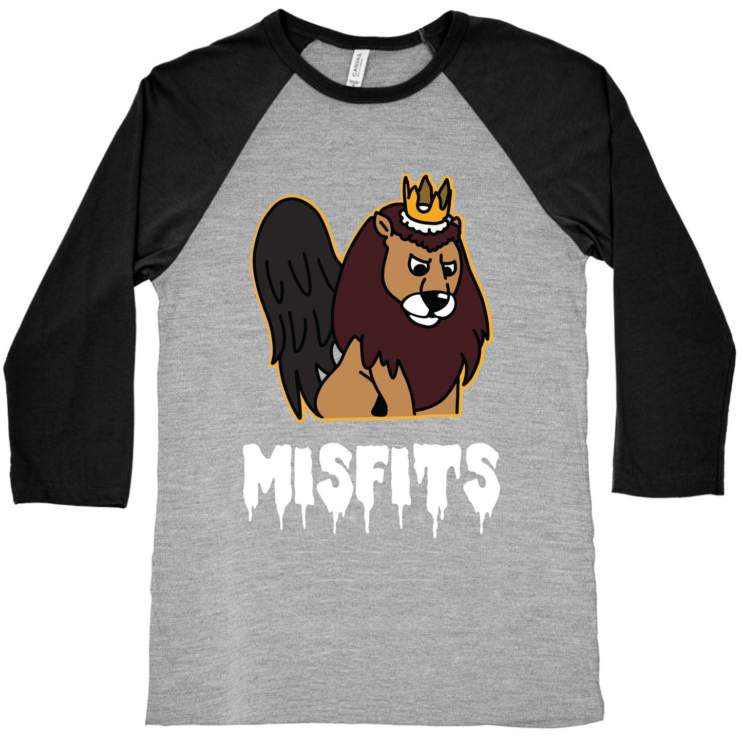 Misfits Moonracer Baseball Tee