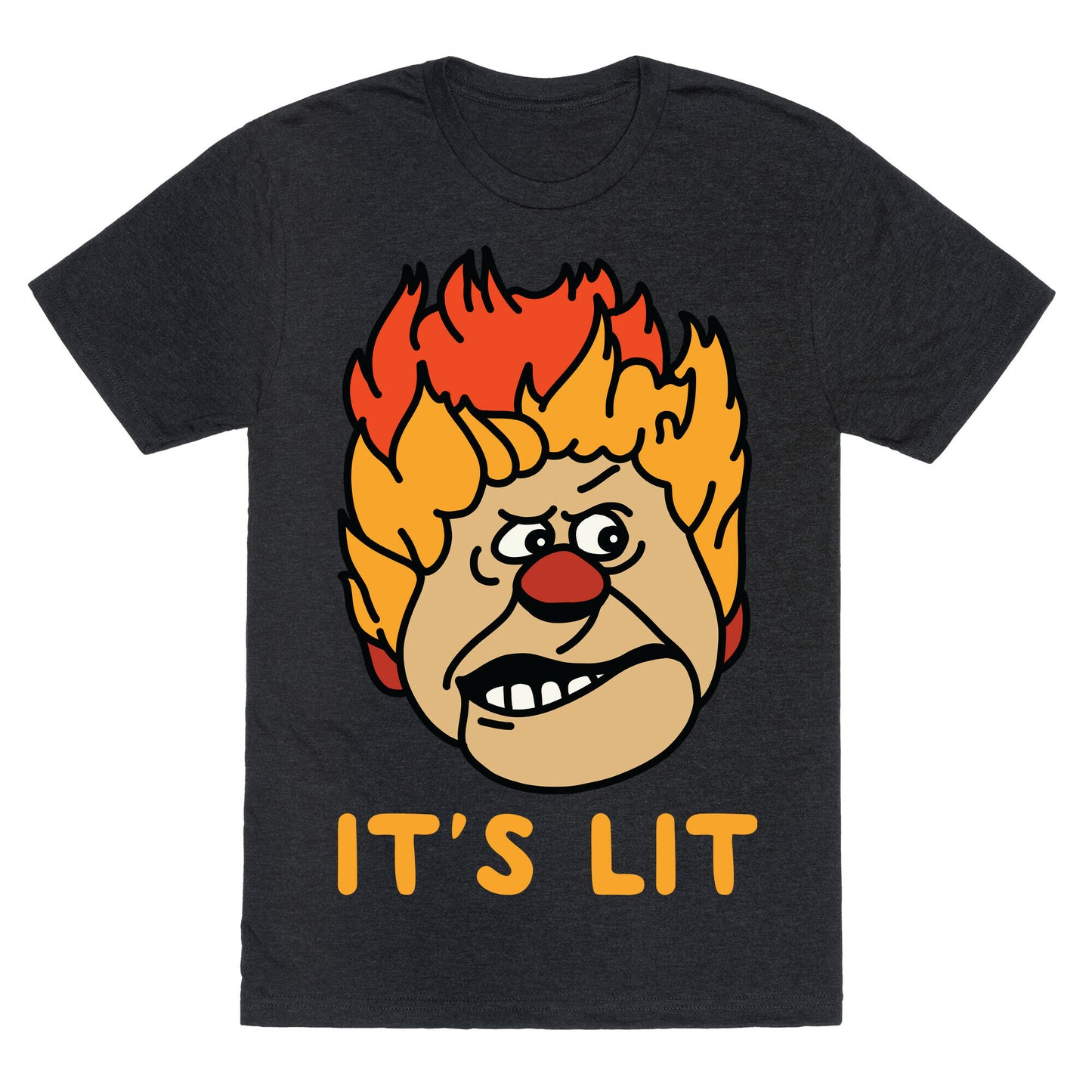 It's Lit Heat Miser Unisex Triblend Tee