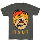 It's Lit Heat Miser Unisex Triblend Tee