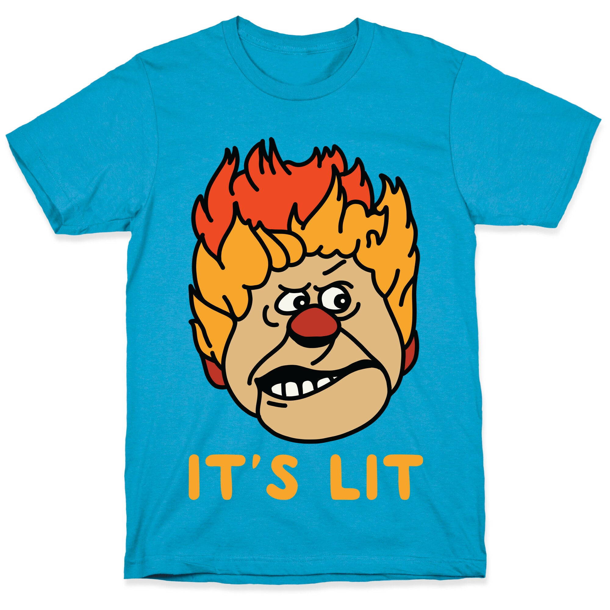 It's Lit Heat Miser Unisex Triblend Tee
