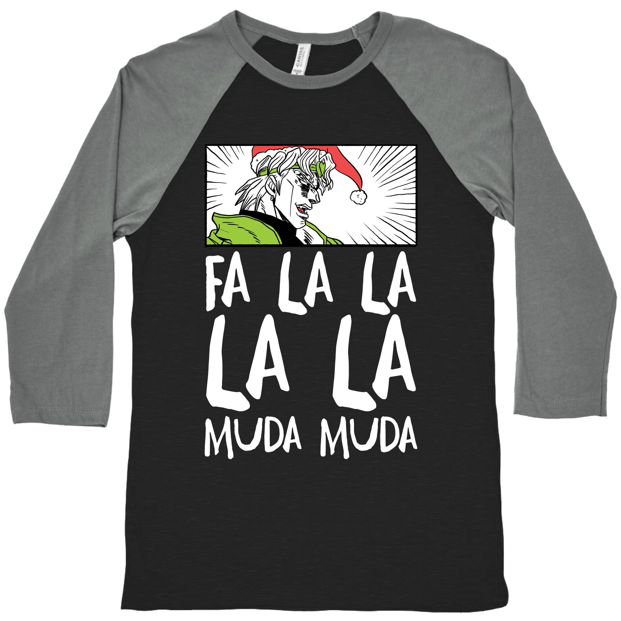Fa La La La La Muda Muda - Dio Baseball Tee