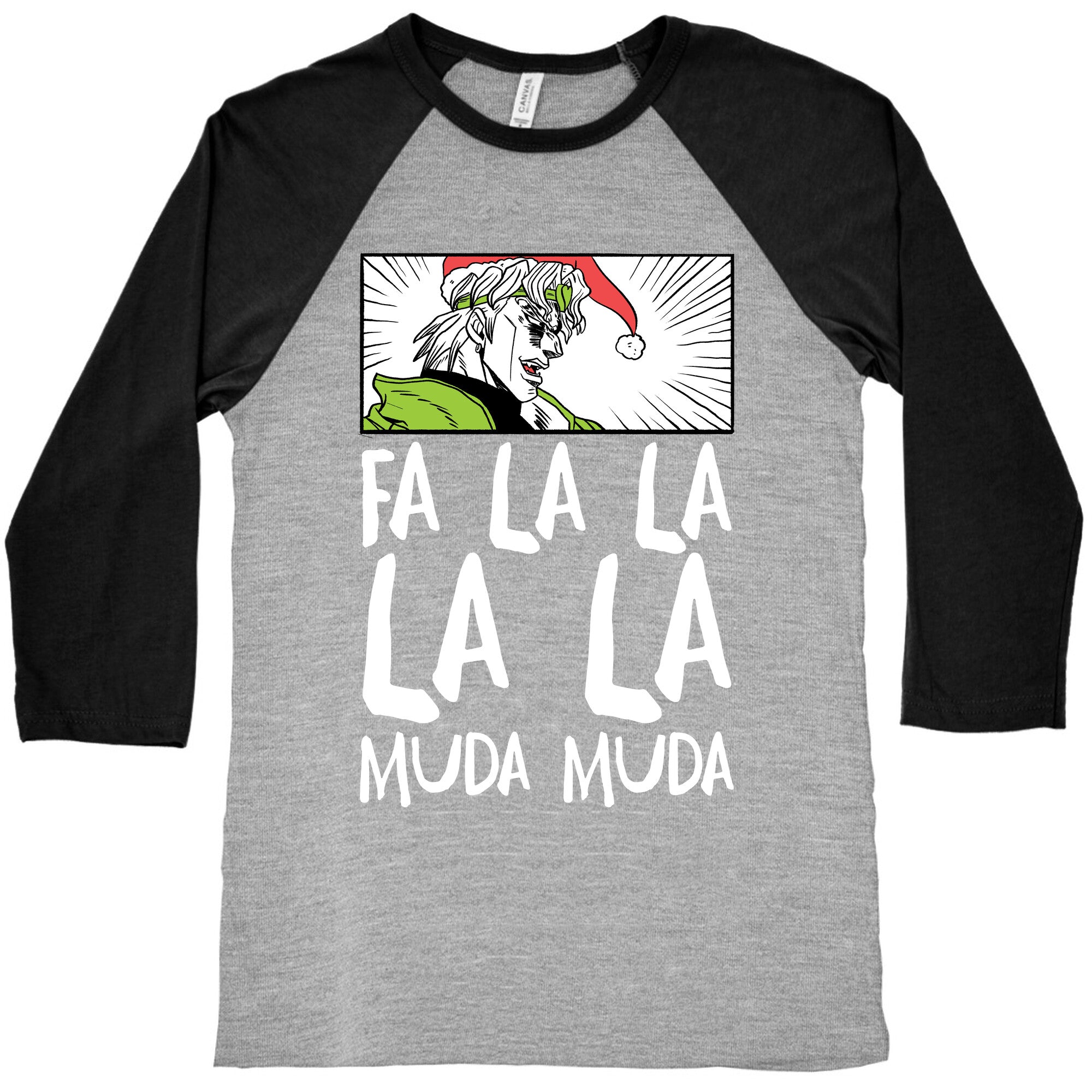 Fa La La La La Muda Muda - Dio Baseball Tee