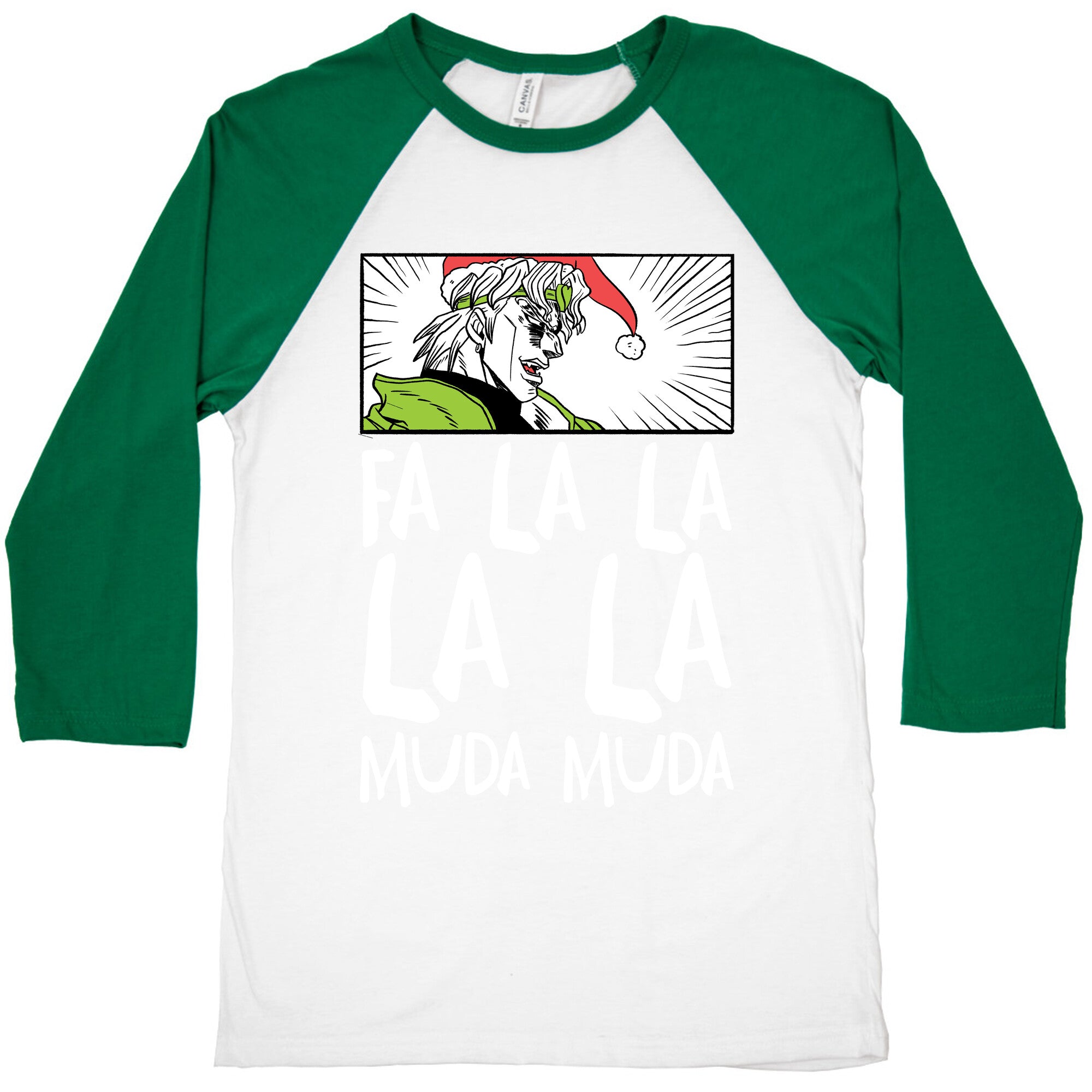 Fa La La La La Muda Muda - Dio Baseball Tee