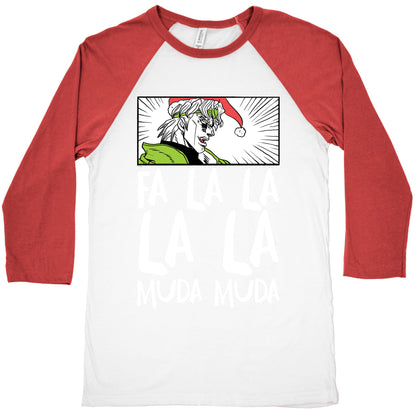 Fa La La La La Muda Muda - Dio Baseball Tee