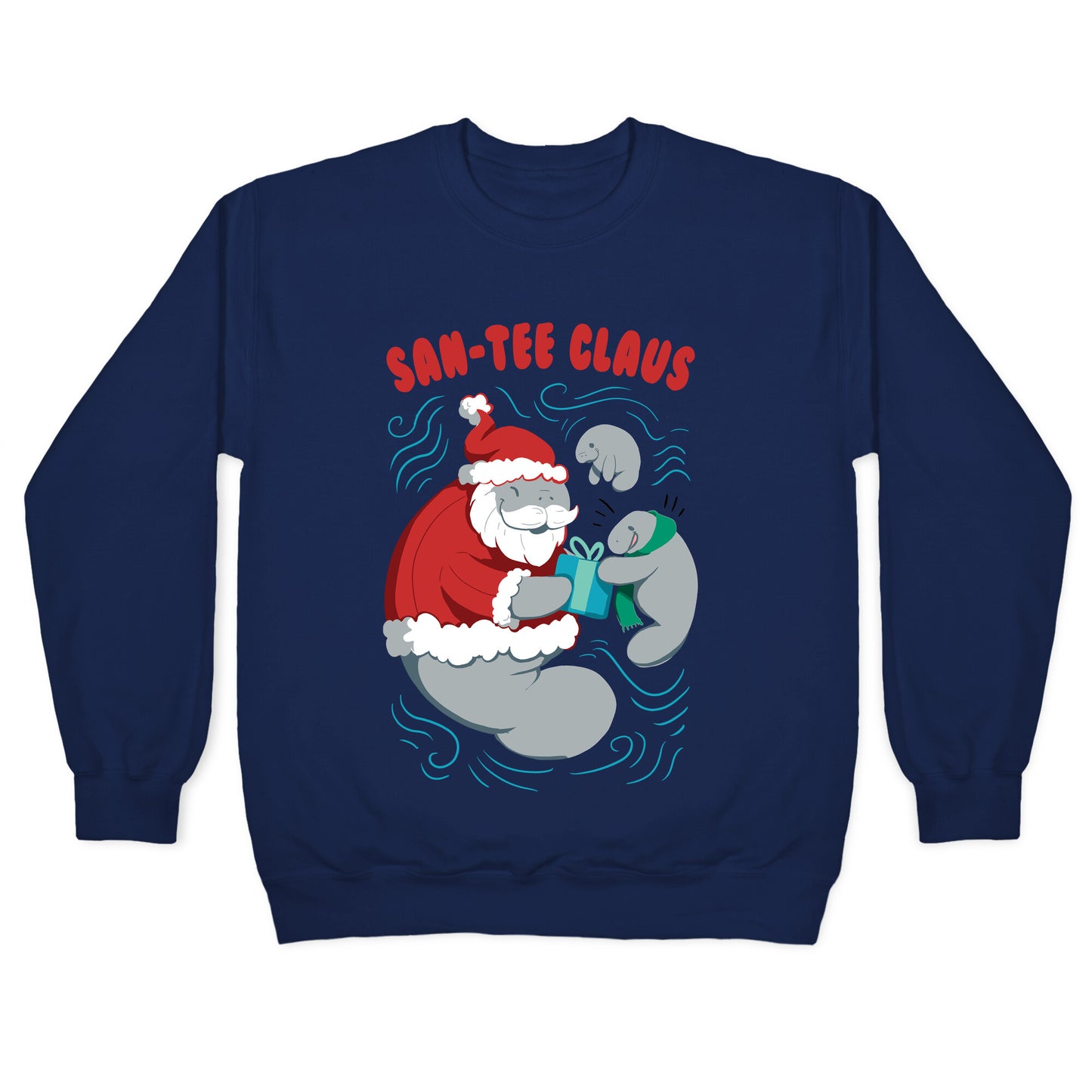 San-tee claus Crewneck Sweatshirt