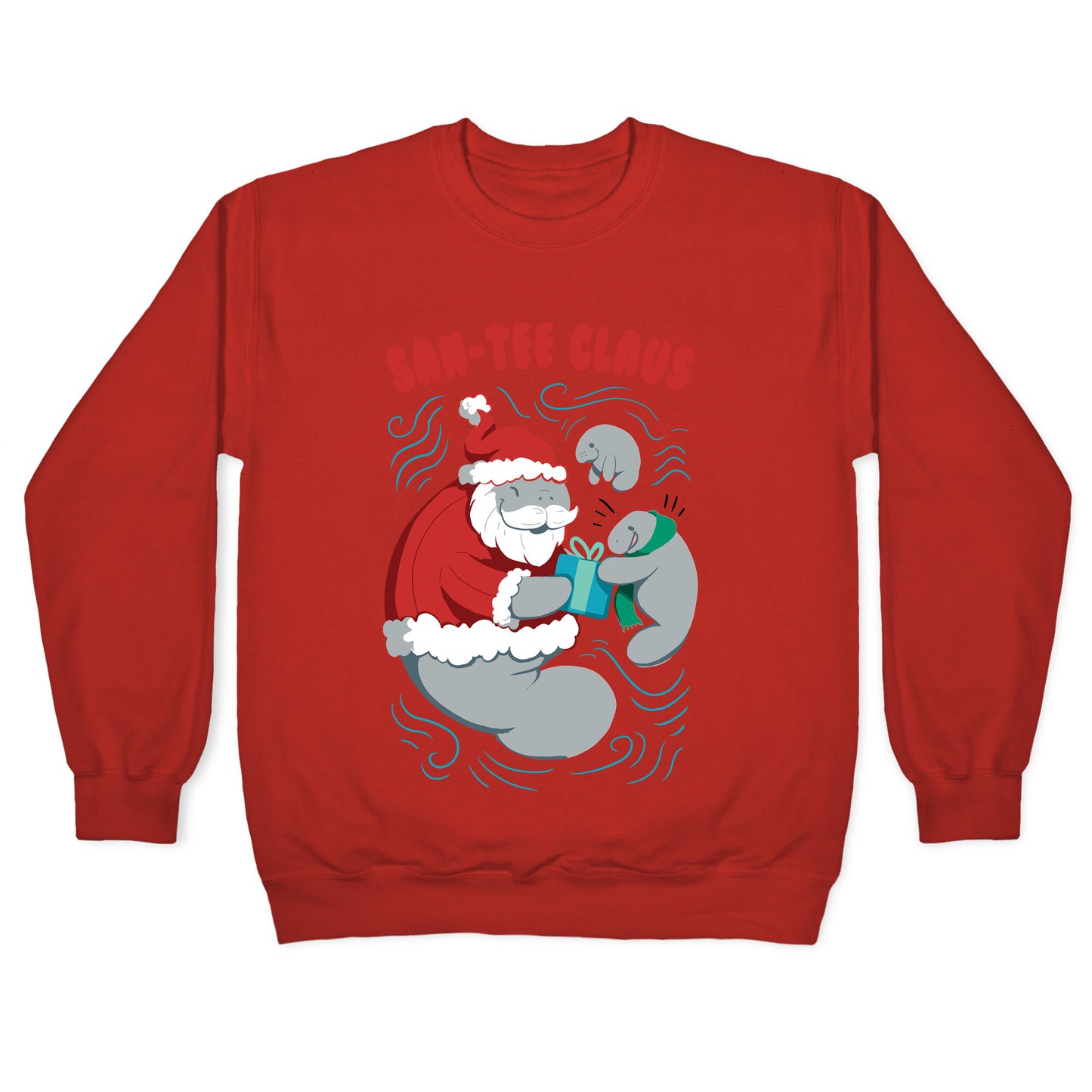 San-tee claus Crewneck Sweatshirt
