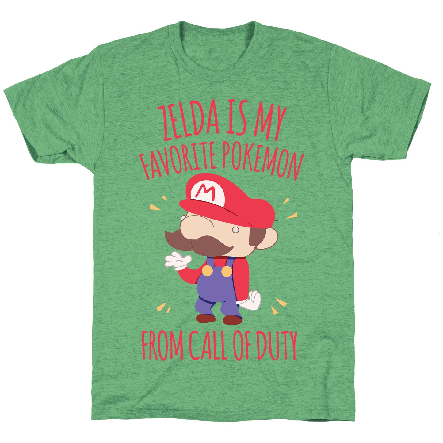 Zelda Is My Favorite Pokemon Unisex Triblend Tee