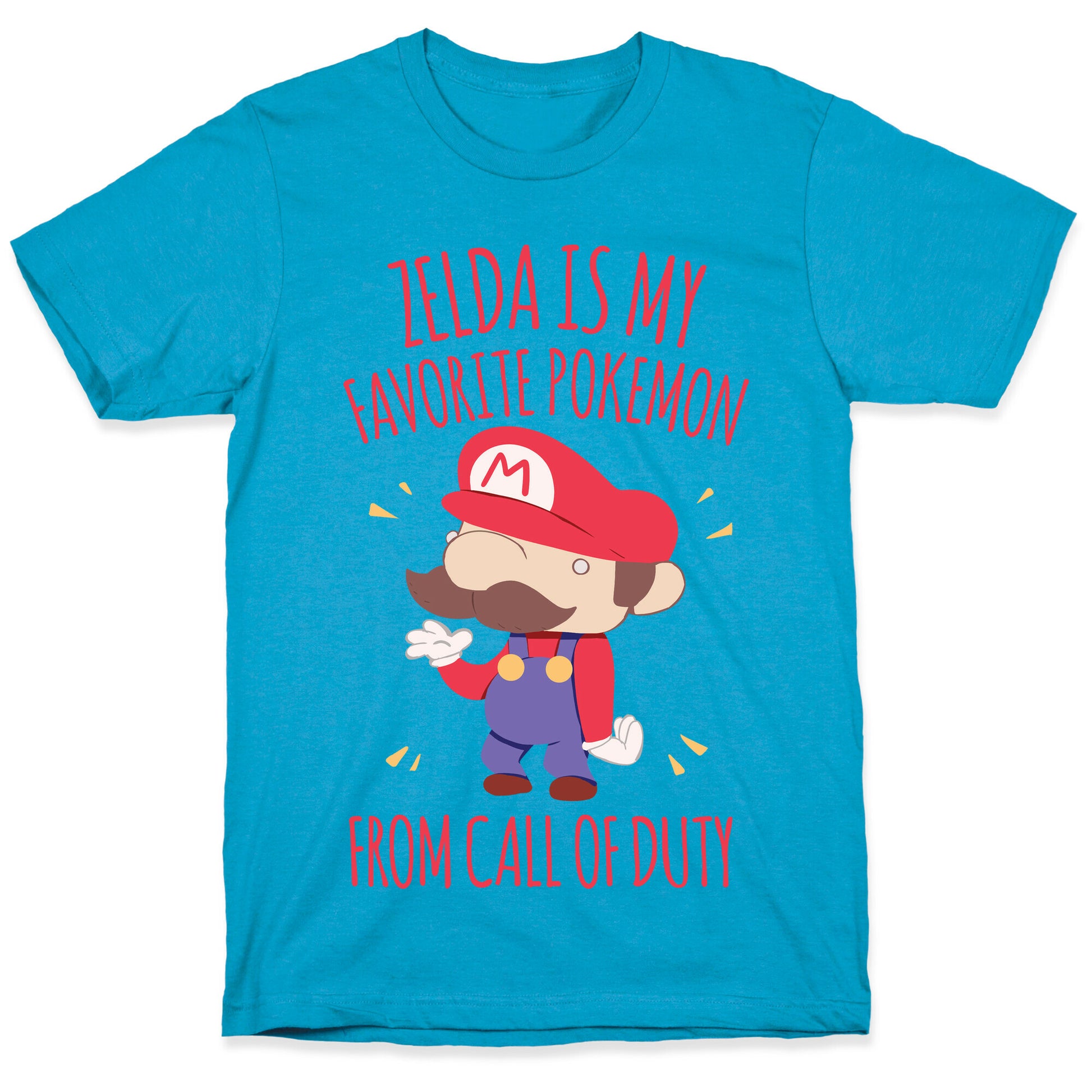 Zelda Is My Favorite Pokemon Unisex Triblend Tee