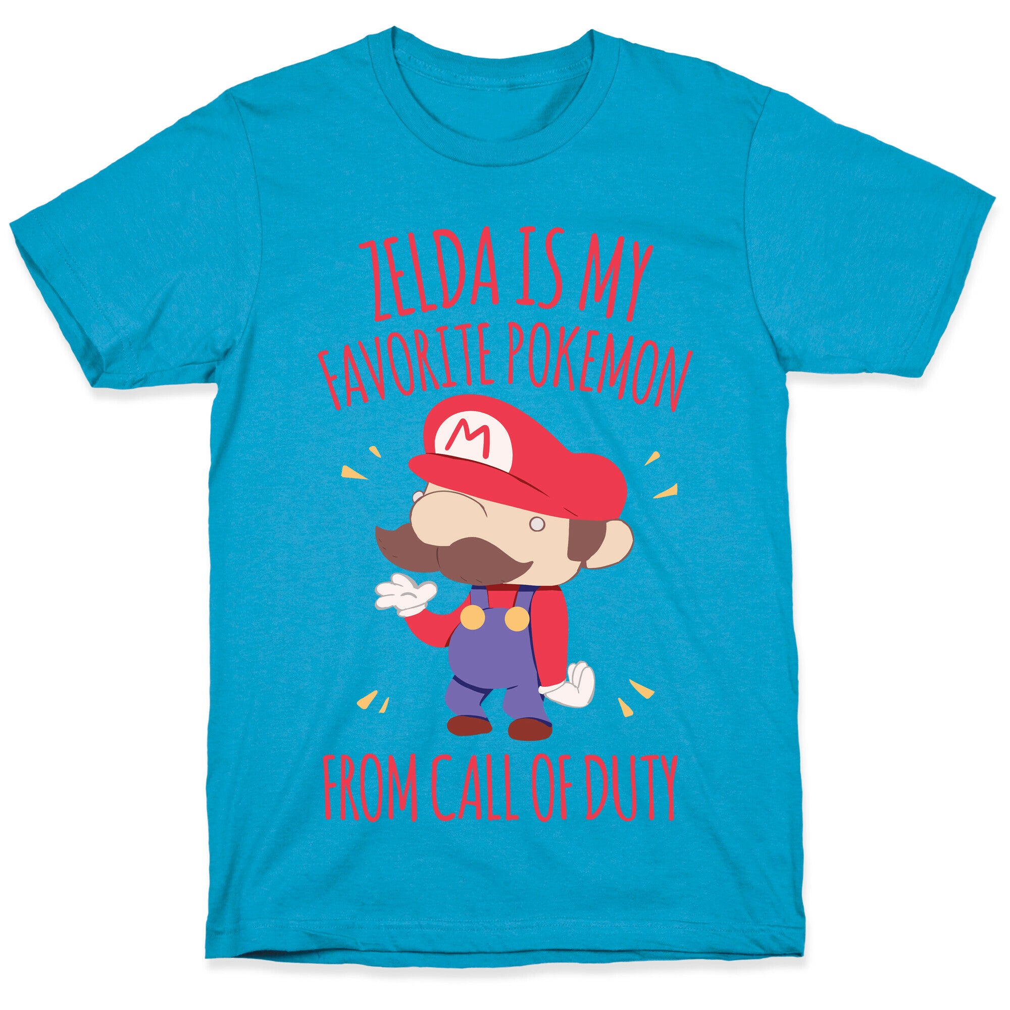 Zelda Is My Favorite Pokemon Unisex Triblend Tee