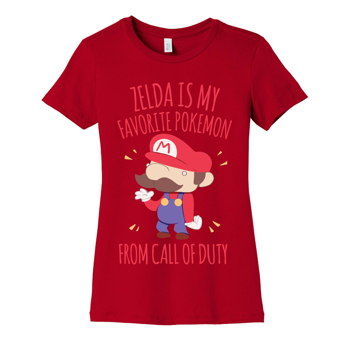 Zelda Is My Favorite Pokemon Women's Cotton Tee