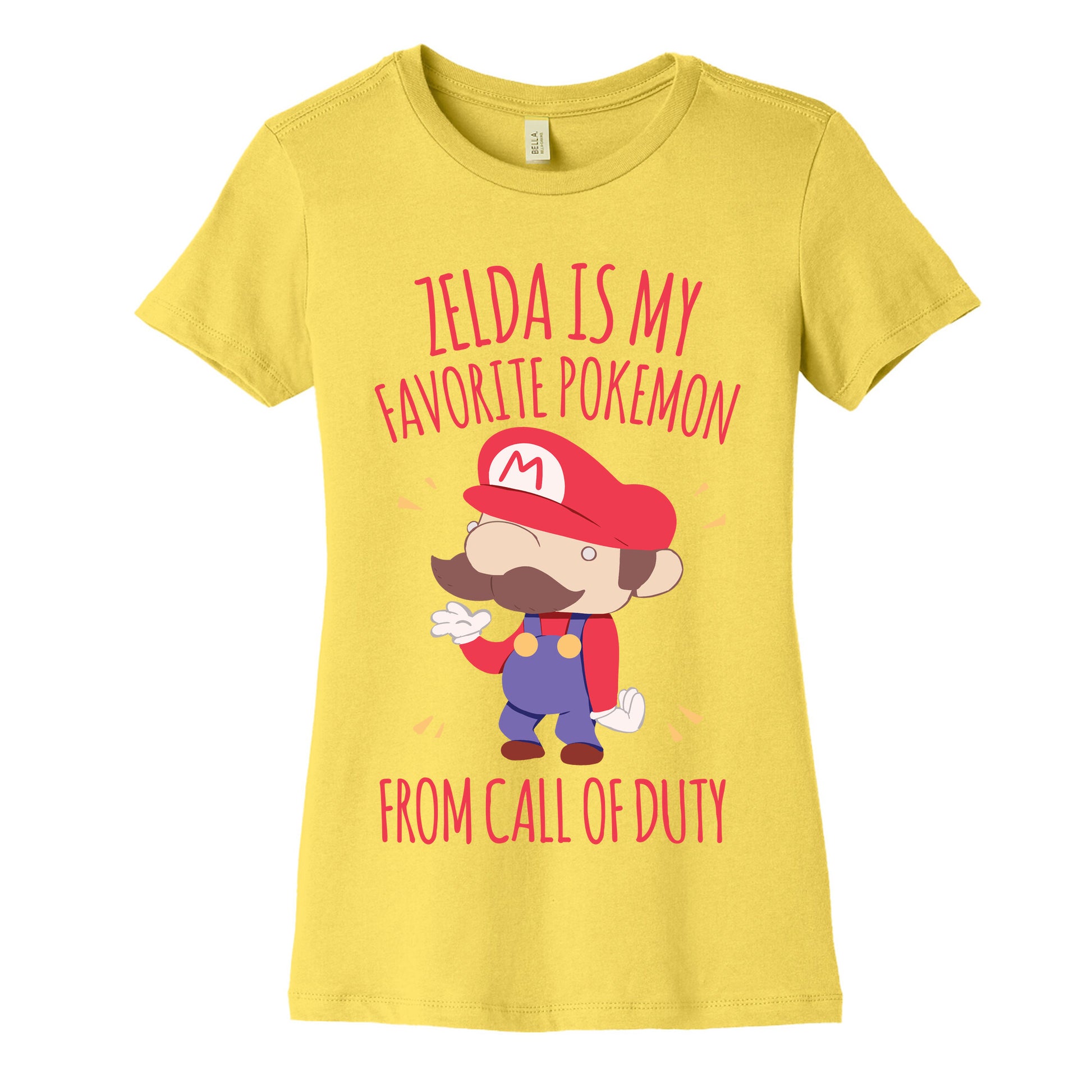 Zelda Is My Favorite Pokemon Women's Cotton Tee