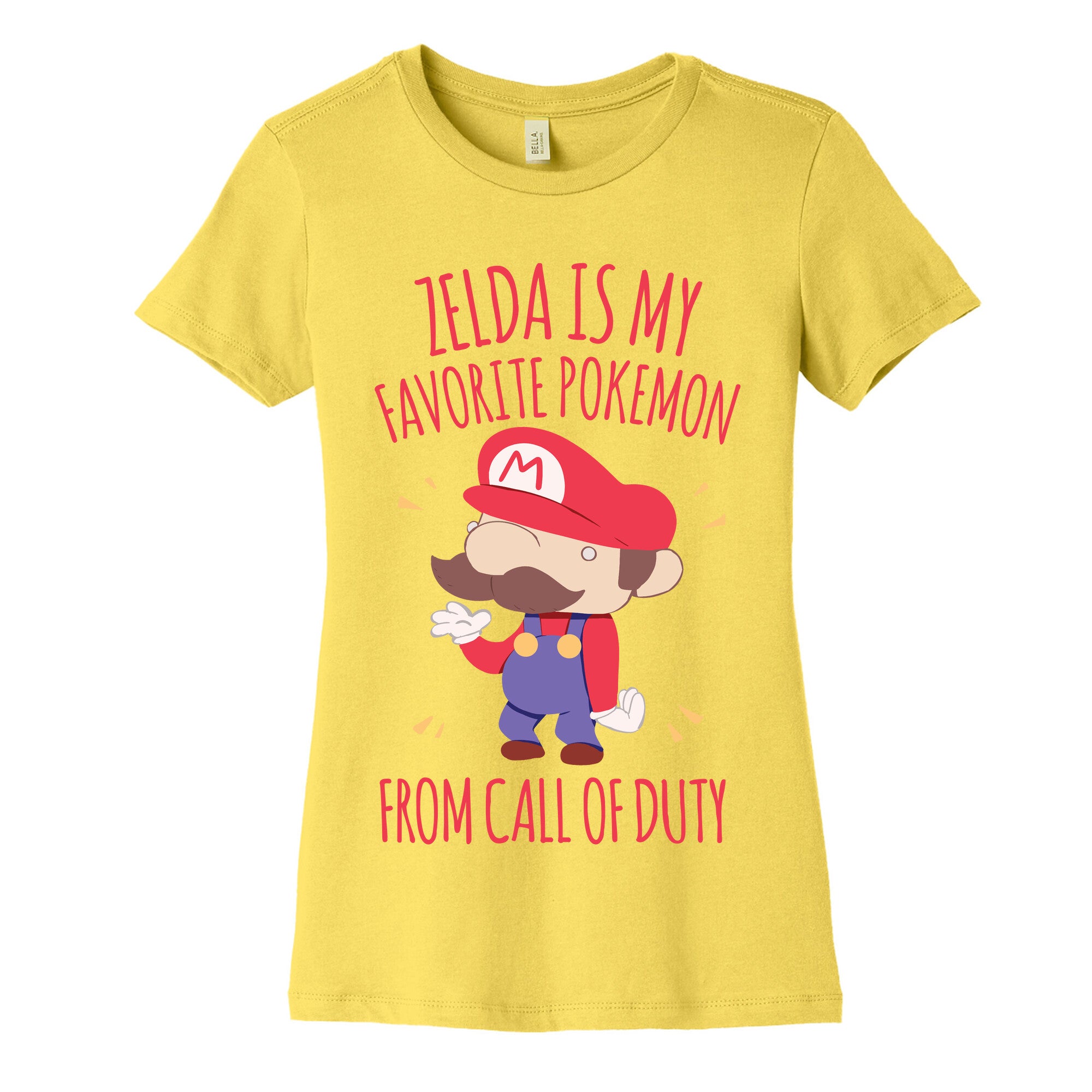 Zelda Is My Favorite Pokemon Women's Cotton Tee
