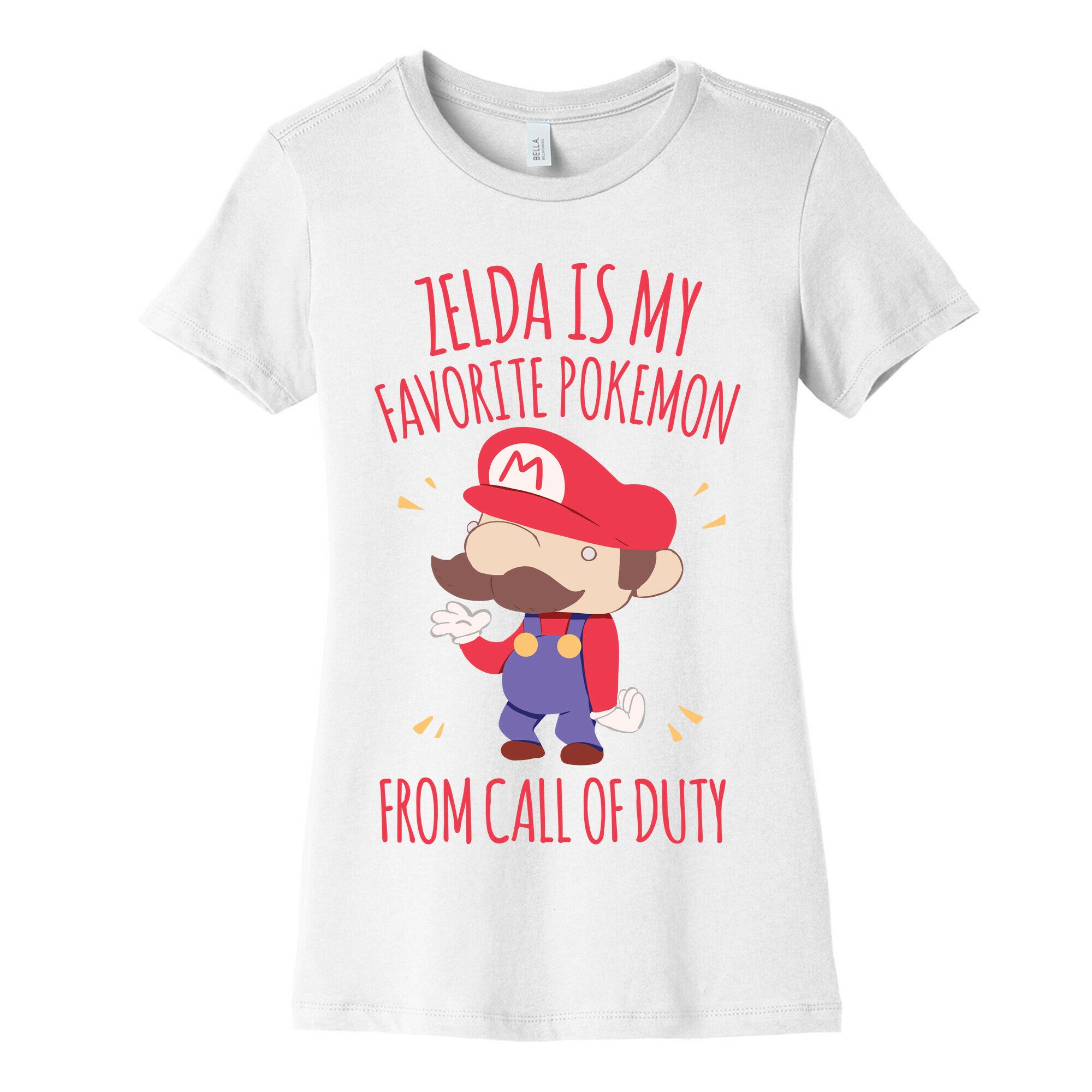 Zelda Is My Favorite Pokemon Women's Cotton Tee